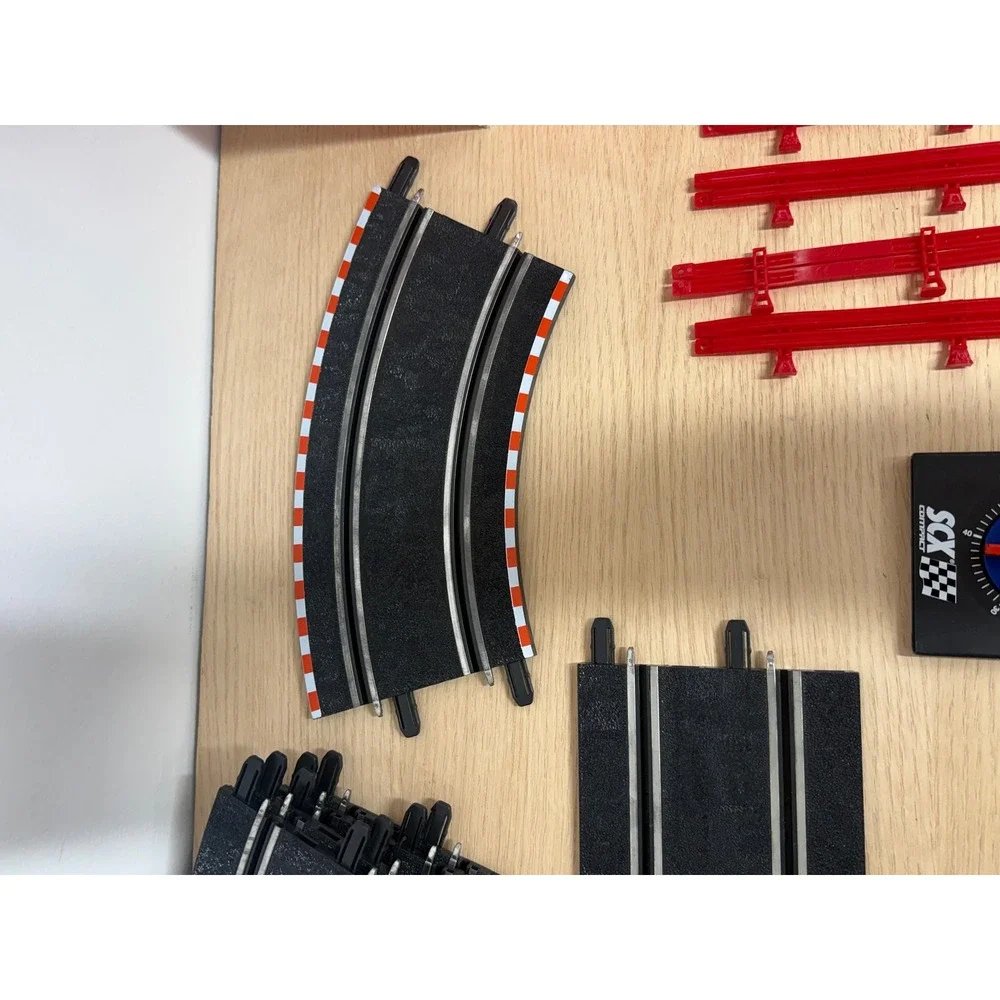 SCX Compact 1:43 Slot Racing Track Set Pieces- see pic for pieces